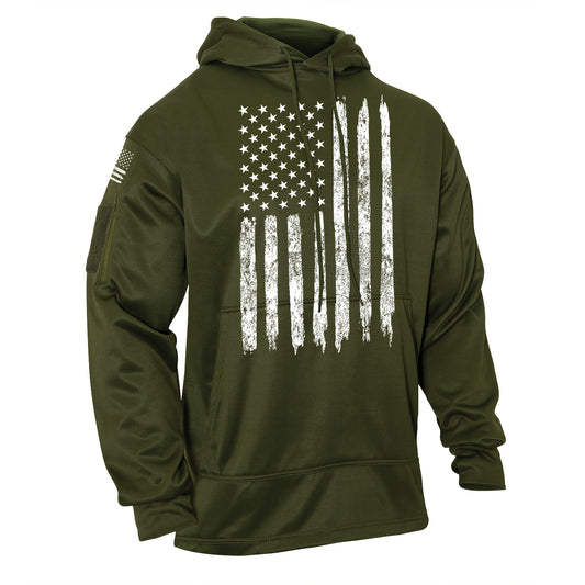 Rothco Carry Concealed US Flag Hoodie