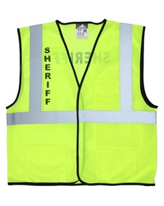 MCR Safety Hi-Vis Reflective Sheriff Safety Vest