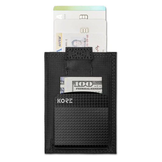Kore Tactical Slim Wallet & Carbon Fiber Money Clip