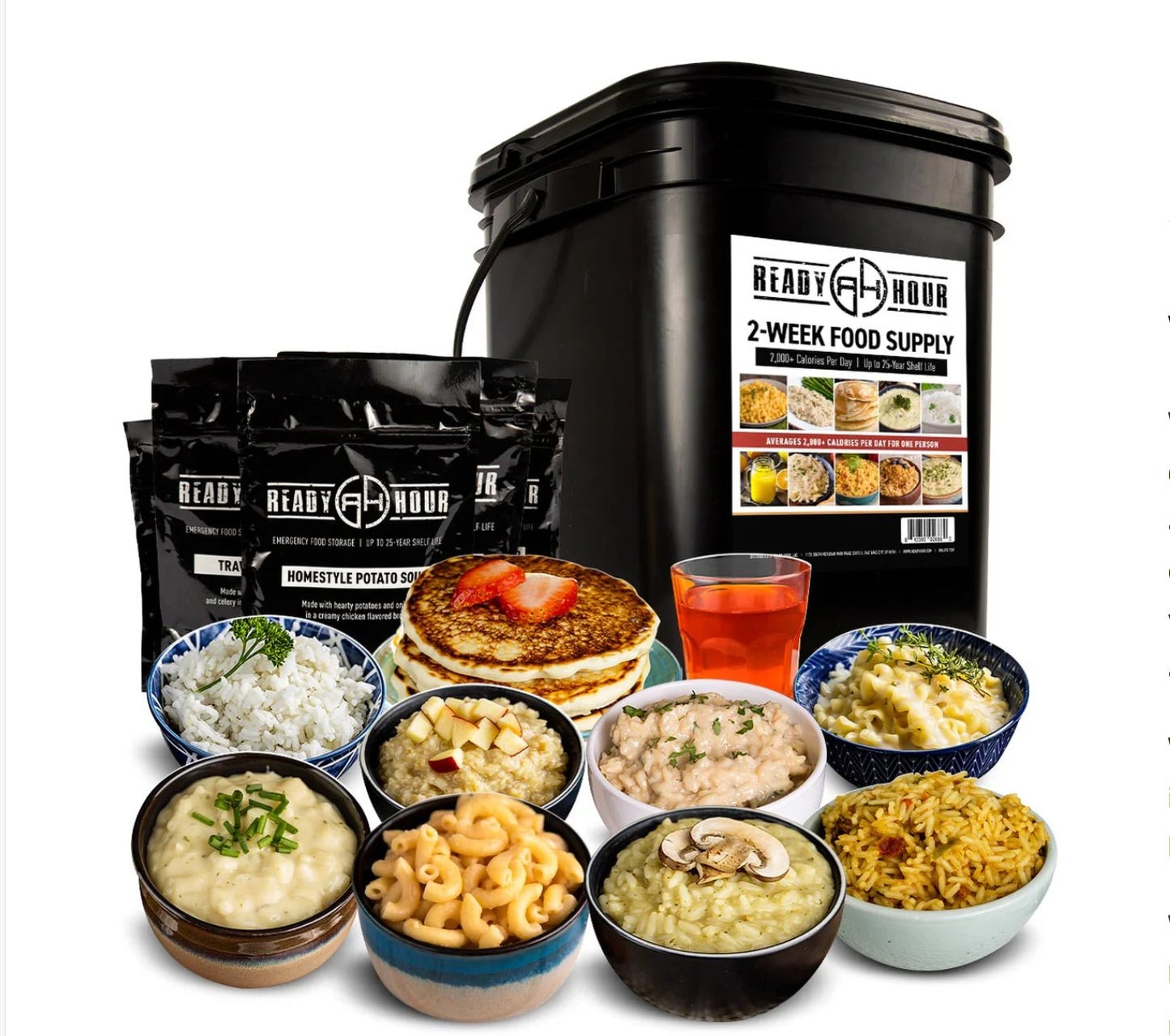 Ready Hour 2 Week Emergency Food Kit