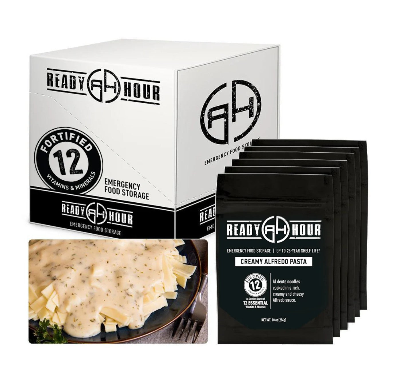 Ready Hour Creamy Alfredo Pasta Case 6 Pack