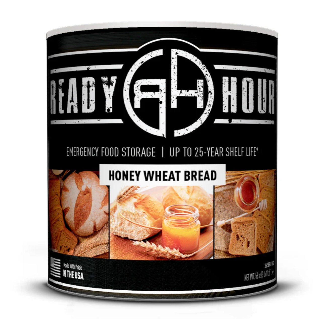 Ready Hour Honey Wheat Bread Mix Can