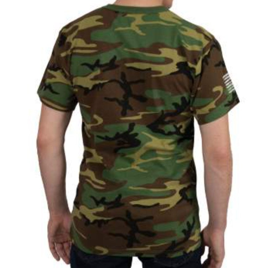 Rothco Camo US Flag T-Shirt