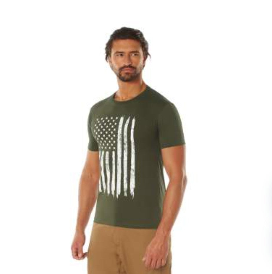 Rothco Distressed Flag T-Shirt