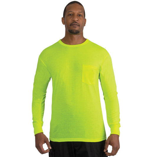Rothco Moisture Wicking Long Sleeve T-Shirt With Pocket