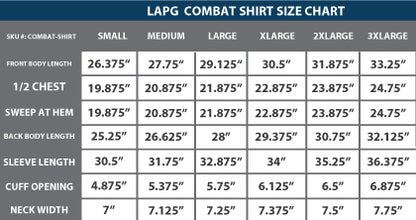 LA Police Gear Combat Shirt