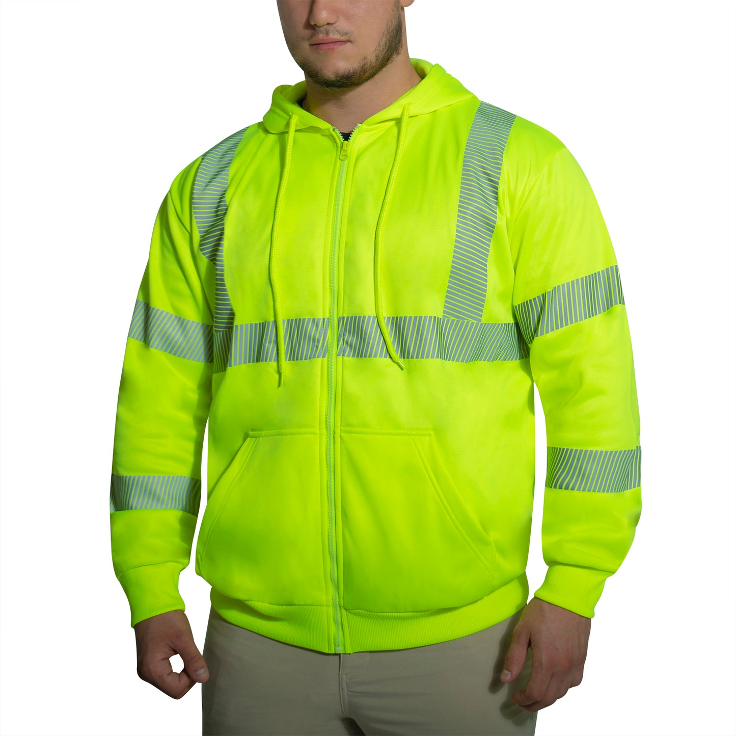 Rothco Hi-Vis Performance Front Zipper Sweatshirt