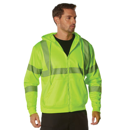 Rothco Hi-Vis Performance Front Zipper Sweatshirt