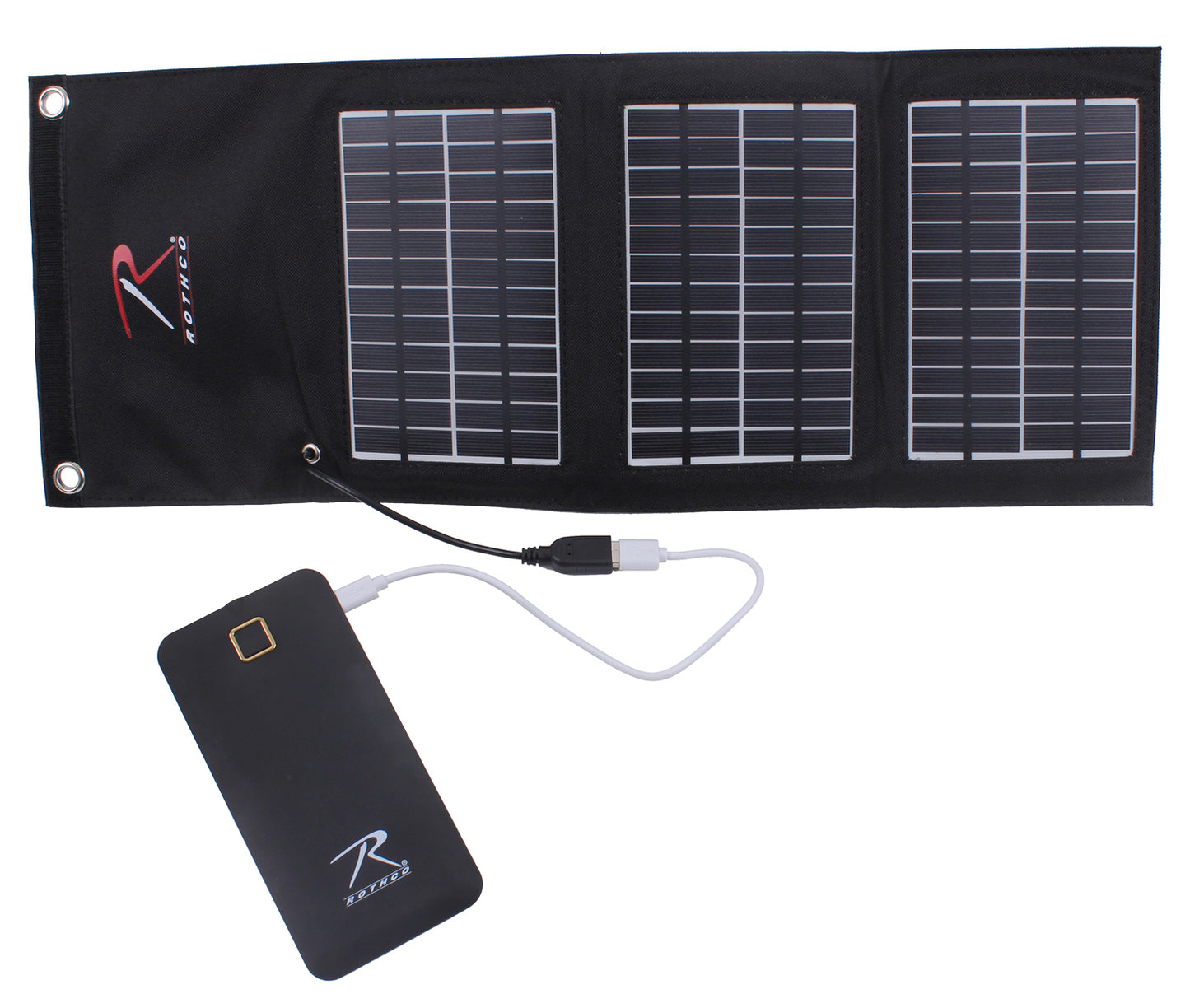 Rothco Molle Solar Panel With Battery Bank