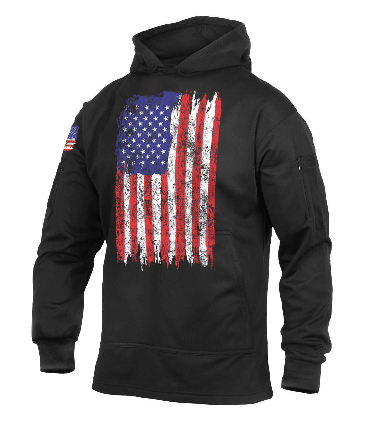 Rothco Carry Concealed US Flag Hoodie