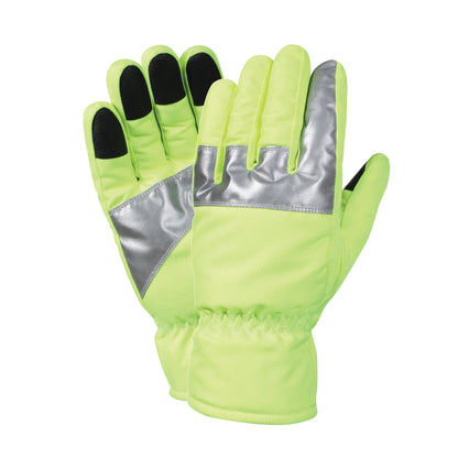 Rothco Hi-Vis Safety Gloves With Reflective Tape