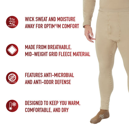 Rothco ECWCS Gen III Mid-Weight Underwear Bottoms Level II