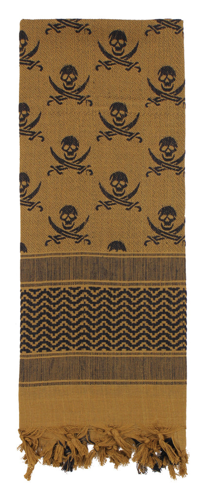 Rothco Skull And Swords Shemagh