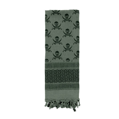 Rothco Skull And Swords Shemagh