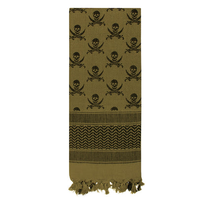 Rothco Skull And Swords Shemagh
