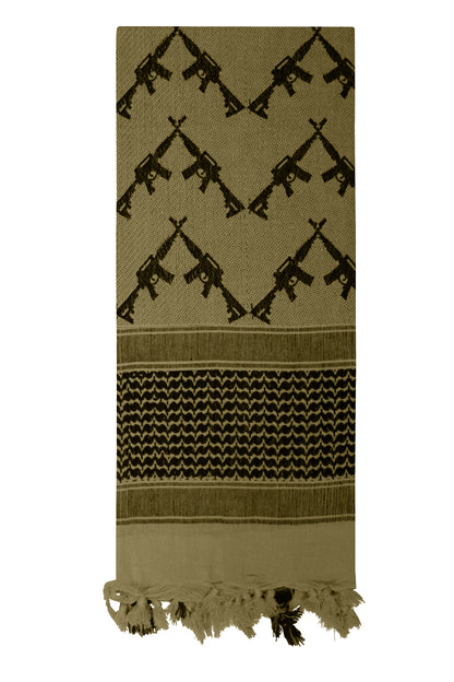 Rothco Crossed Rifles Shemagh