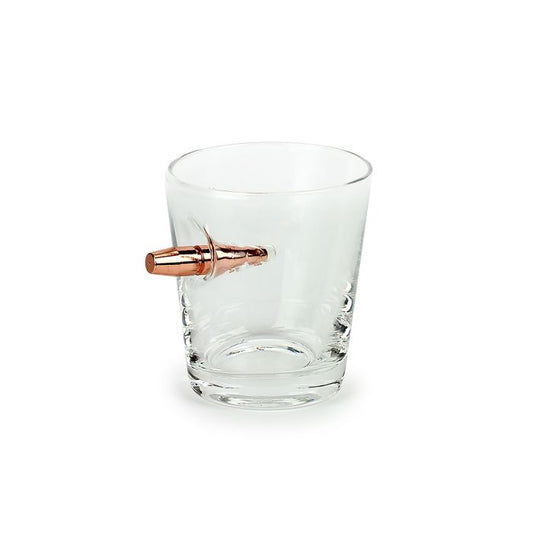Caliber Gourmet Whisky Last Man Standing Shot Glass With Bullet