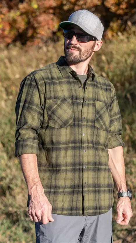 LA Police Gear Core Long Sleeve Flannel