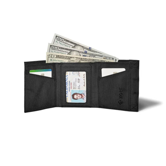 Kore Black Tactical Tri-fold Wallet