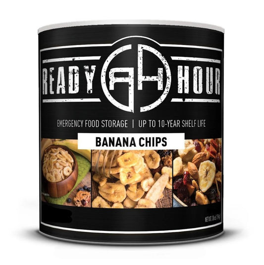 Ready Hour Banana Chips Can