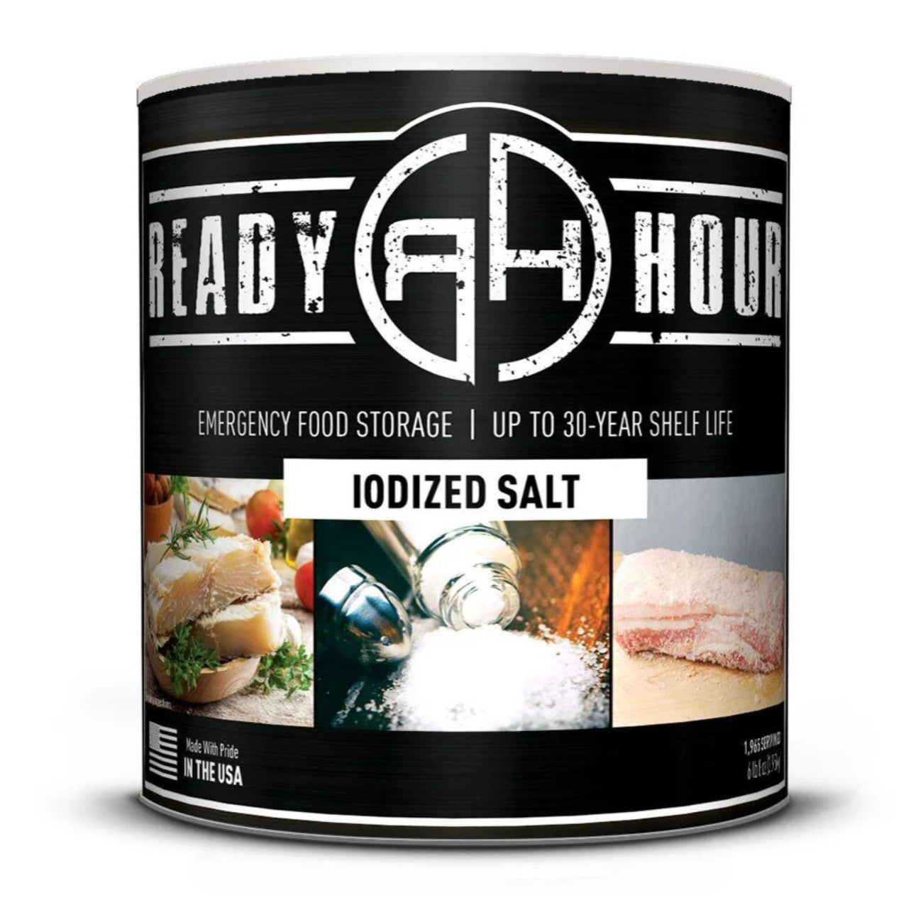 Ready Hour Iodized Salt Can