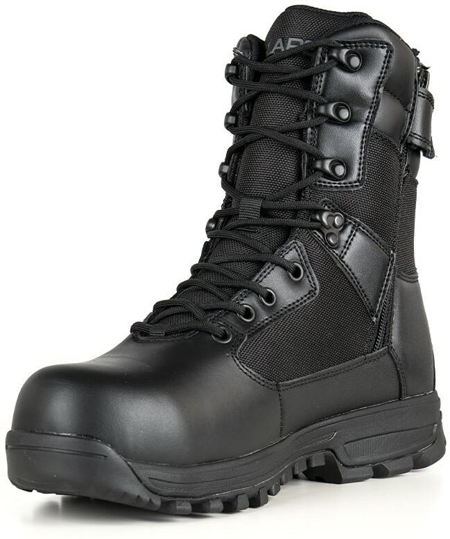LA Police Gear Sector 8" Side Zip Waterproof Duty Boot