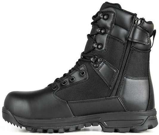 LA Police Gear Sector 8" Side Zip Waterproof Duty Boot